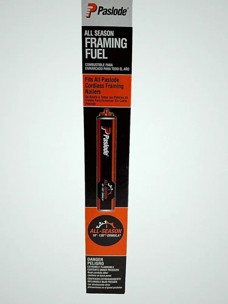 Paslode All Season Spare Framing Fuel For Cordless Framers 816008 New