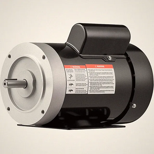 Uimoso 1HP Electric Motor for Air Compressors, 115V/230V, 1725RPM, 56 Frame, CW